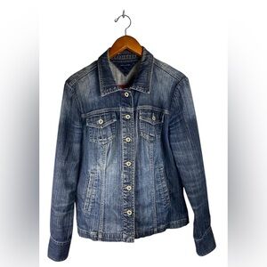 🎀 Vintage Tommy Jeans Denim Jacket Womens size L